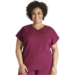 Dolman Sleeve V-Neck Scrub Top